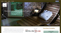 Desktop Screenshot of hoteldeivicari.com